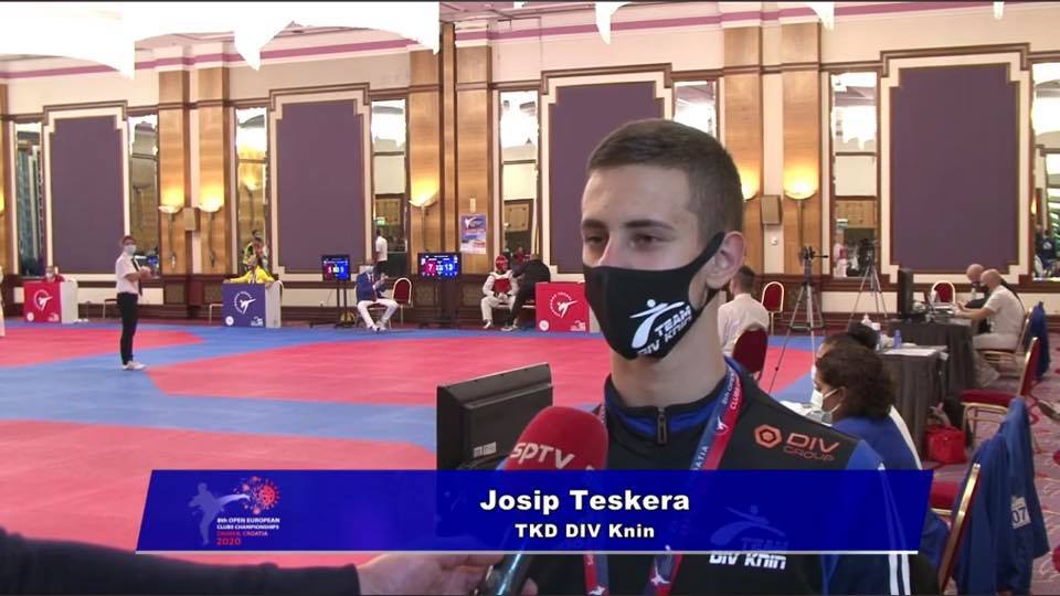 Izjava Josip Teskera europsko klupsko prvenstvo u taekwondou