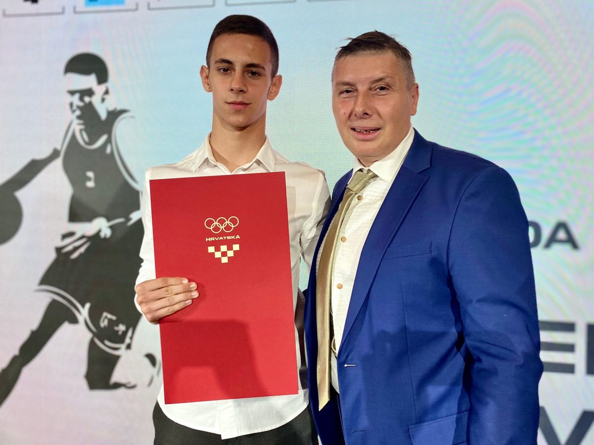 Kakvo priznanje! Josip Teskera najbolji je mladi hrvatski sportaš u 2021. godini!